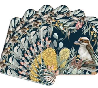 Set of 6 Coasters – (Bush Guardian)