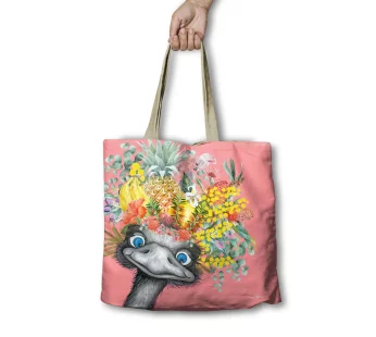 Reusable Shopping Bag – (Native Emu)