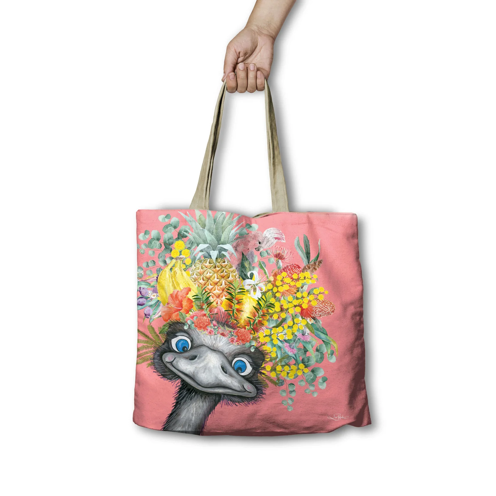 Lisa_Pollock_Shopping_Bag_-_Native_Emu_RSB14