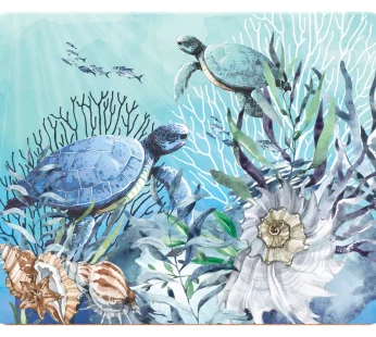 Set of 6 Placemats – (Turtle)