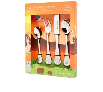 Stanley Rogers Children’s Cutlery Set 4pc Australian Animals