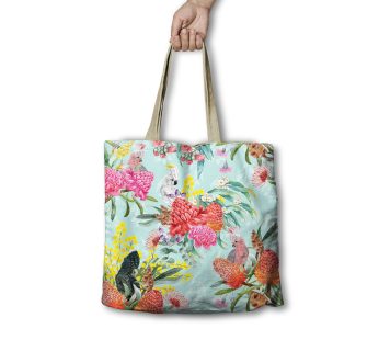 Reusable Shopping Bag – (Native Birds)
