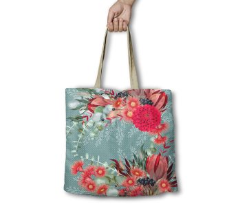 Reusable Shopping Bag – (Festive Bouquet)