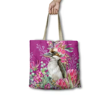 Reusable Shopping Bag – (Blush Kooky)