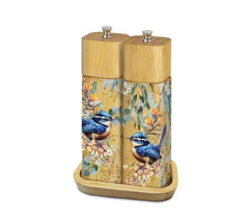 Bamboo Salt & Pepper Grinders – (Royal Wrens)