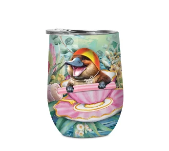 Double Walled Stainless Steel Bevvy – (Lifesaver Platypus)