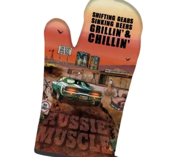 100% Cotton BBQ Mitt – (Aussie Muscle)