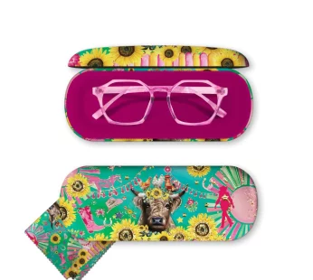 Glasses Case – (Carnival Cow & Piggy)